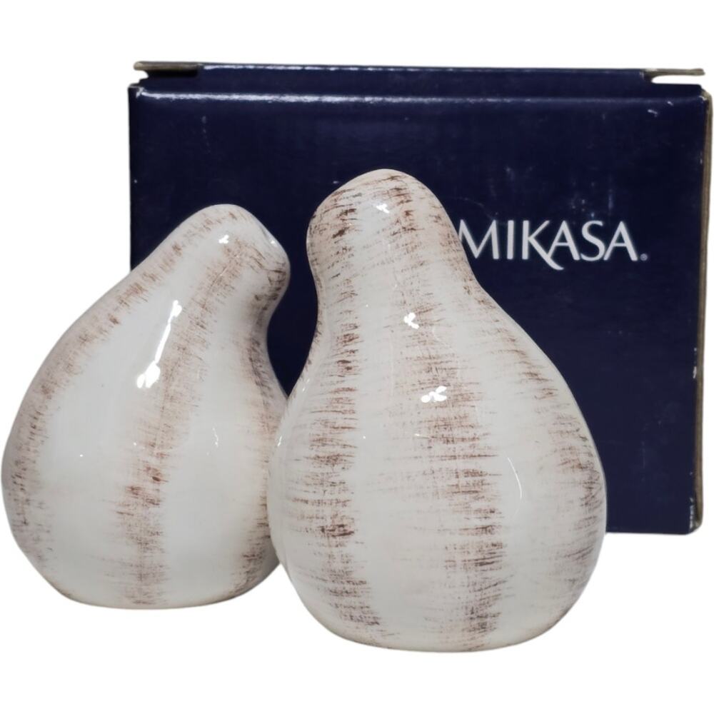 Mikasa Salt & Pepper Gourd Set‎ Countryside Harvest Collection
